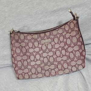 Coach Signature Shoulder Bag - Brown